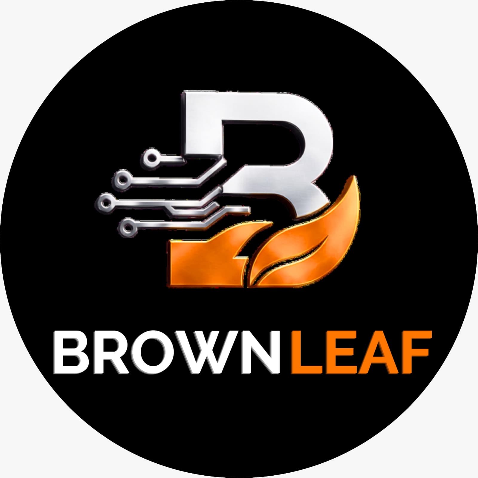 Brown Leaf IT logo