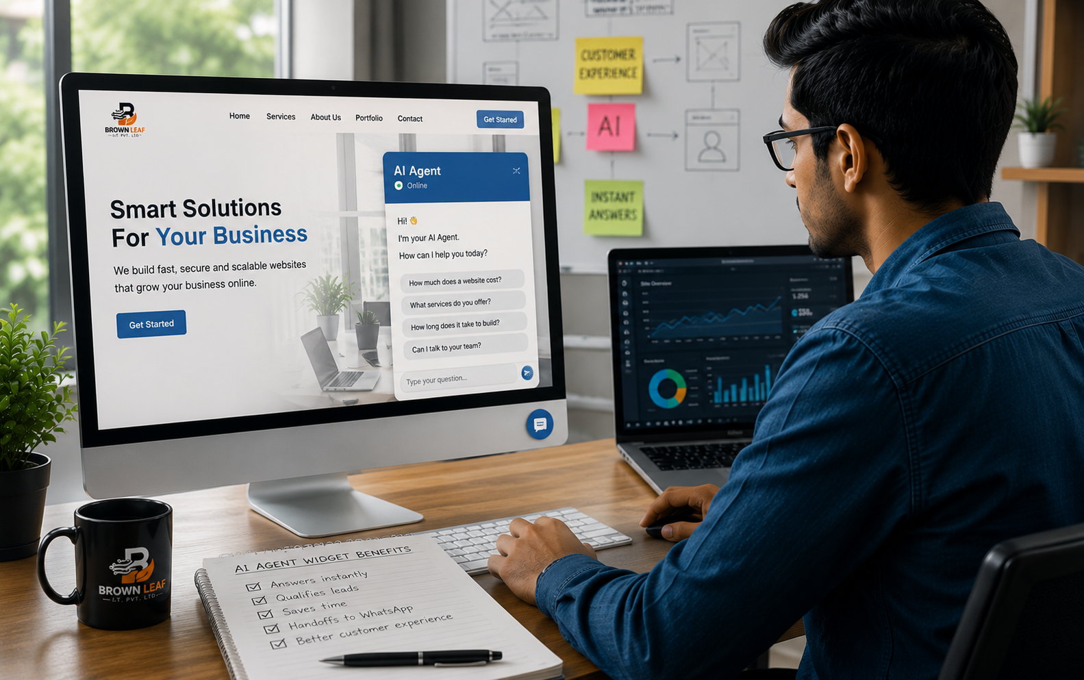 What Our New AI Agent Widget Means For Your Website